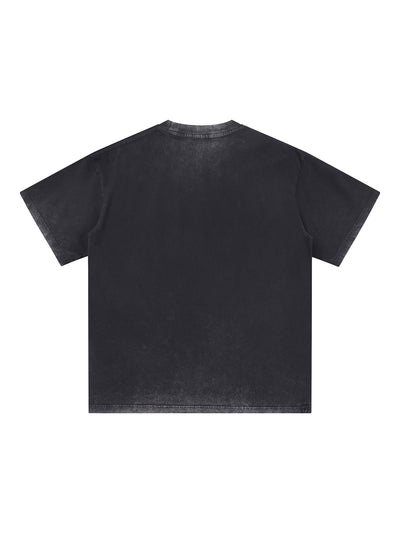 Reverse Dyed Loose Cotton T-Shirt