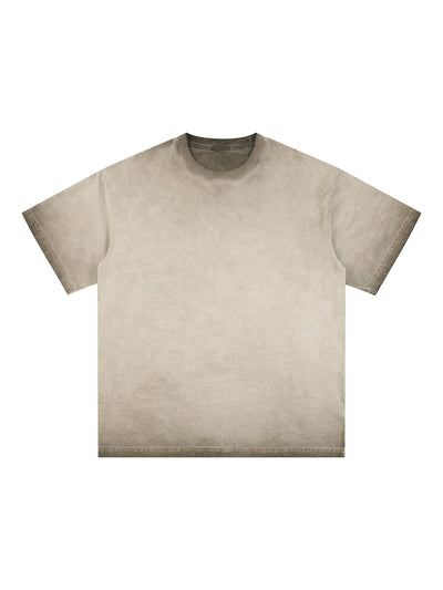 Reverse Dyed Loose Cotton T-Shirt