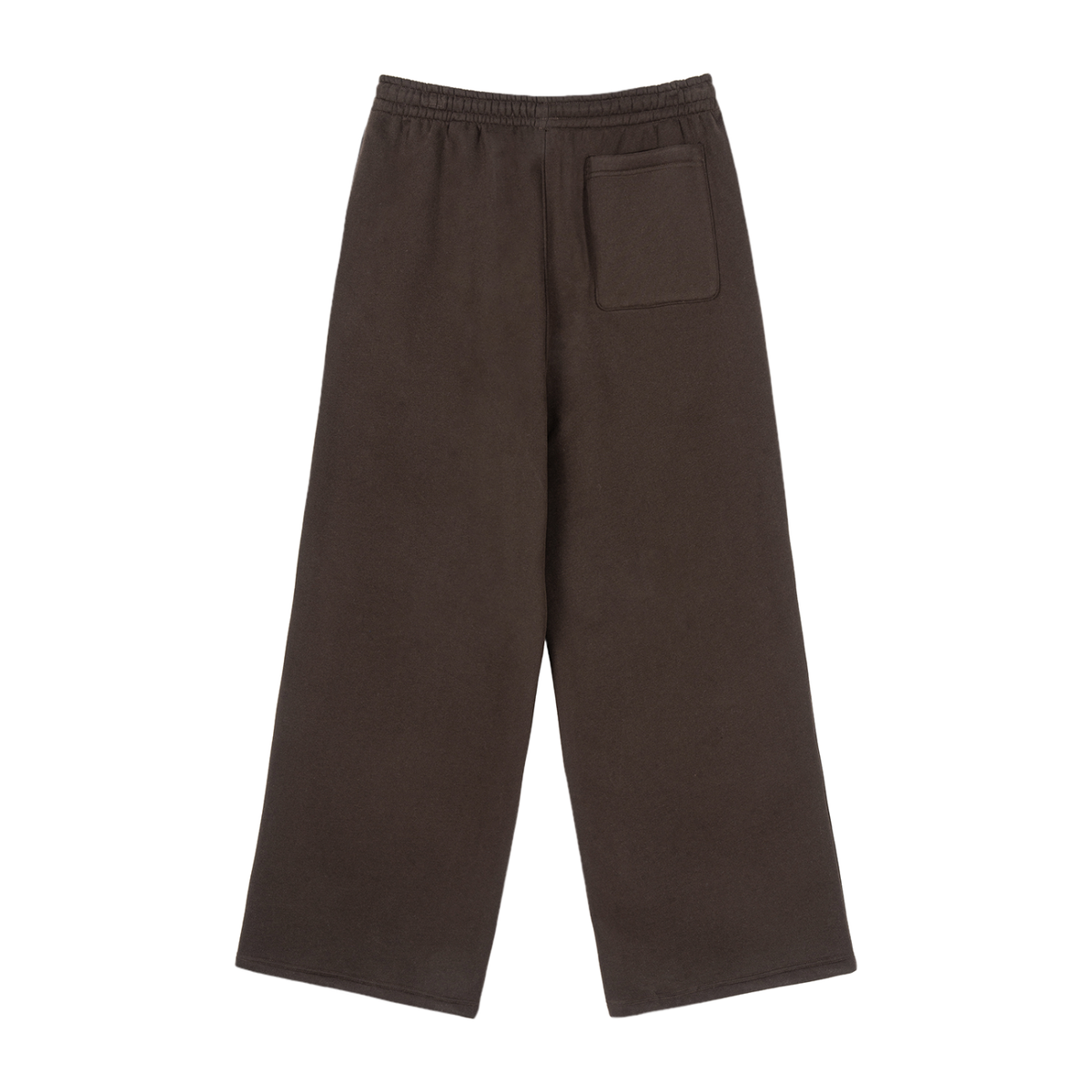 Fleece Drawstring Straight-Leg Sweatpants