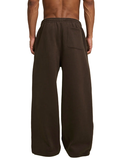 Fleece Drawstring Straight-Leg Sweatpants