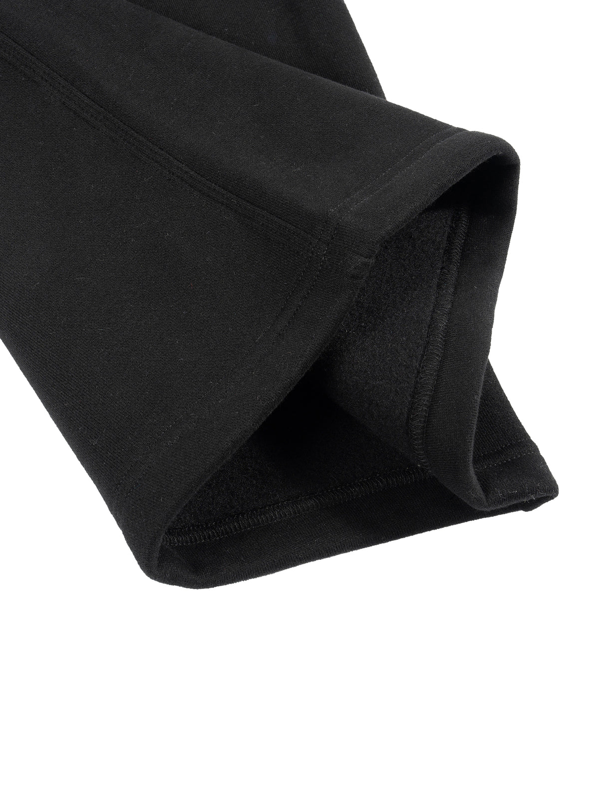 Fleece Drawstring Straight-Leg Sweatpants